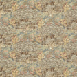 G P & J BAKER BP10971.2.0 RUSKIN COTTON TEAL Fabric - Eade's Wallpaper