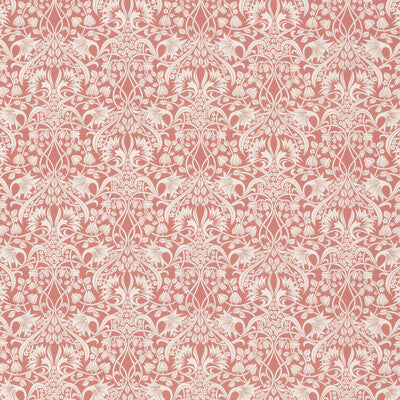 G P & J BAKER BP10974.1.0 FRITILLERIE COTTON CORAL Fabric - Eade's Wallpaper
