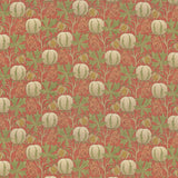 G P & J BAKER BP10981.1.0 PUMPKINS RED/GREEN Fabric - Eade's Wallpaper