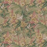 G P & J BAKER BP10982.2.0 TRUMPET FLOWERS BLUSH Fabric - Eade's Wallpaper