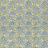 G P & J BAKER BP10983.1.0 LITTLE BRANTWOOD BLUE/GREEN Fabric - Eade's Wallpaper