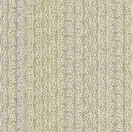 G P & J BAKER BP10999.2.0 BIBURY GREEN/BLUE Fabric - Eade's Wallpaper