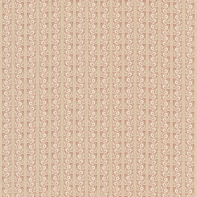 G P & J BAKER BP10999.3.0 BIBURY RED/SAND Fabric - Eade's Wallpaper