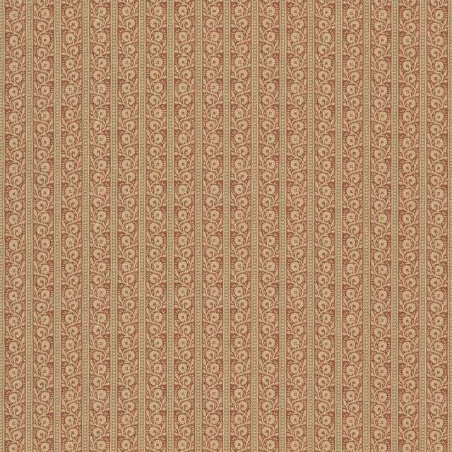 G P & J BAKER BP10999.7.0 BIBURY RED/OLIVE Fabric - Eade's Wallpaper