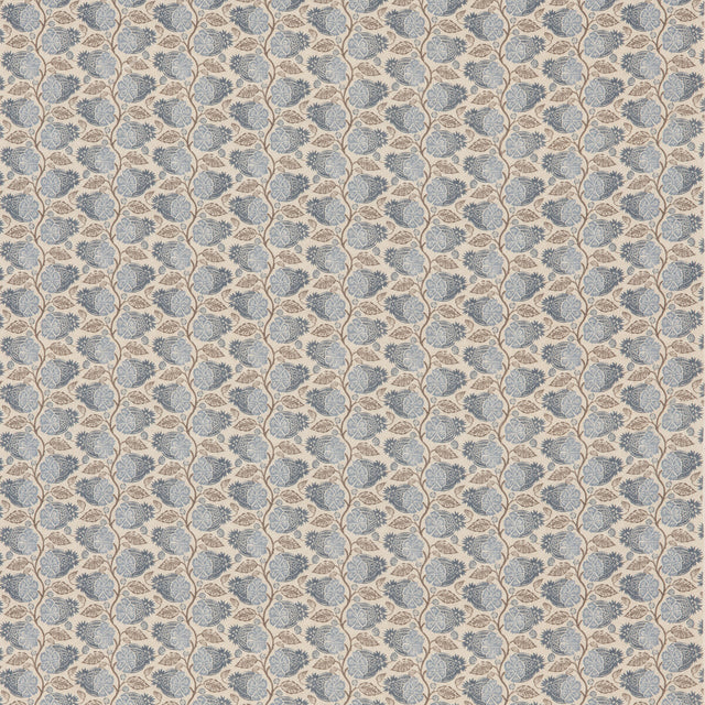 G P & J BAKER BP11000.1.0 CALCOT INDIGO Fabric - Eade's Wallpaper