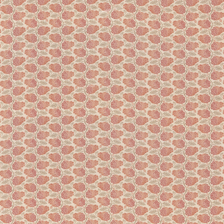 G P & J BAKER BP11000.3.0 CALCOT RED Fabric - Eade's Wallpaper