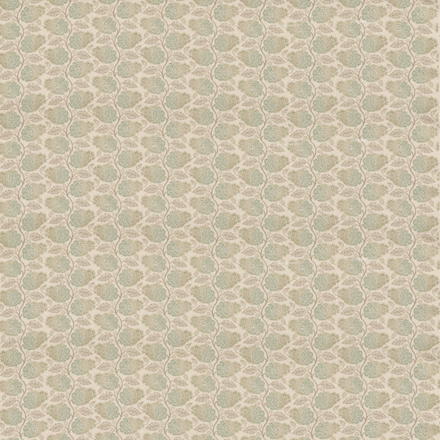 G P & J BAKER BP11000.4.0 CALCOT AQUA Fabric - Eade's Wallpaper