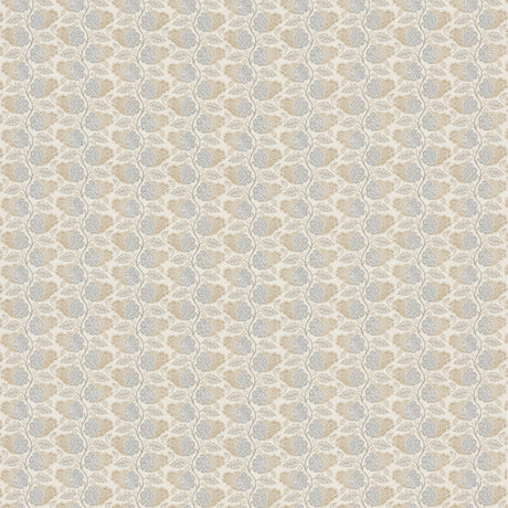 G P & J BAKER BP11000.5.0 CALCOT BLUE/SAND Fabric - Eade's Wallpaper