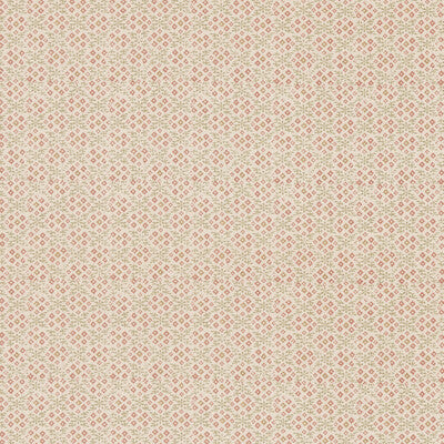 G P & J BAKER BP11001.6.0 GRANTLY GREEN/RED Fabric - Eade's Wallpaper