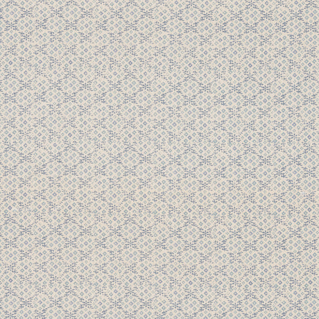 G P & J BAKER BP11001.7.0 GRANTLY BLUE Fabric - Eade's Wallpaper