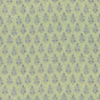 G P & J BAKER BP11003.2.0 POPPY SPRIG GREEN/BLUE Fabric - Eade's Wallpaper