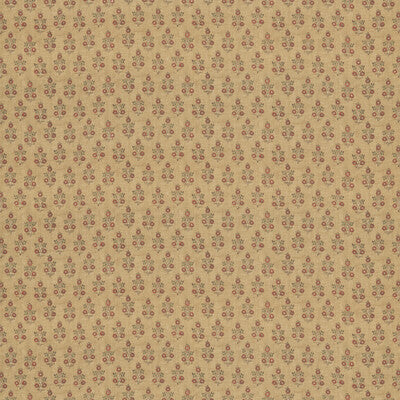 G P & J BAKER BP11003.3.0 POPPY SPRIG OCHRE Fabric - Eade's Wallpaper