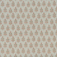 G P & J BAKER BP11003.7.0 POPPY SPRIG AQUA/BLUSH Fabric - Eade's Wallpaper