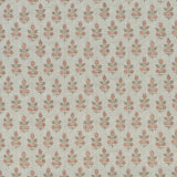 G P & J BAKER BP11003.7.0 POPPY SPRIG AQUA/BLUSH Fabric - Eade's Wallpaper
