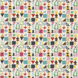 G P & J BAKER BP11049.1.0 POTATO PRINT JEWEL Fabric - Eade's Wallpaper