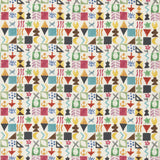 G P & J BAKER BP11049.1.0 POTATO PRINT JEWEL Fabric - Eade's Wallpaper