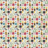 G P & J BAKER BP11049.1.0 POTATO PRINT JEWEL Fabric - Eade's Wallpaper