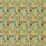 G P & J BAKER BP11049.3.0 POTATO PRINT GREEN Fabric - Eade's Wallpaper