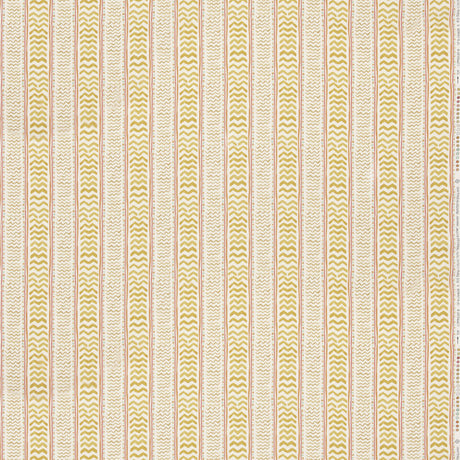 G P & J BAKER BP11050.2.0 WRIGGLE ROOM OCHRE Fabric - Eade's Wallpaper