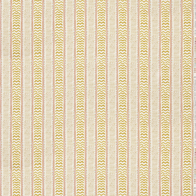 G P & J BAKER BP11050.2.0 WRIGGLE ROOM OCHRE Fabric - Eade's Wallpaper