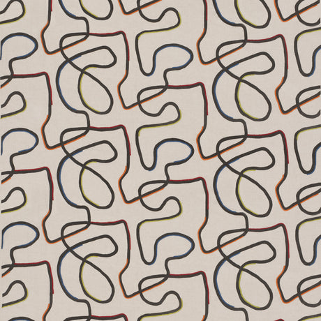 G P & J BAKER BP11054.1.0 RING ROAD JEWEL Fabric - Eade's Wallpaper