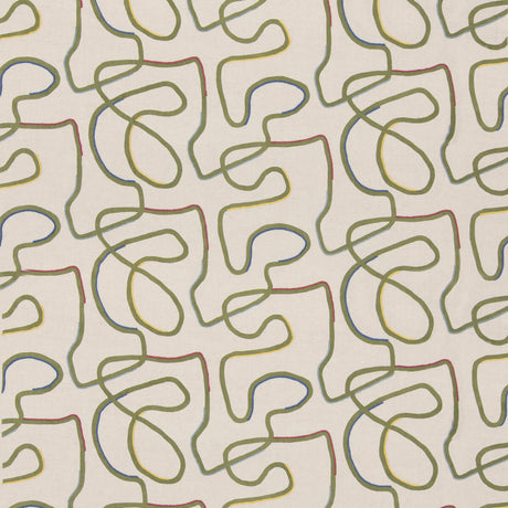G P & J BAKER BP11054.2.0 RING ROAD SAGE Fabric - Eade's Wallpaper