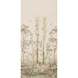 G P & J BAKER BP11057.3.0 TALL TREES PRINTED PANEL SUNSET Fabric - Eade's Wallpaper