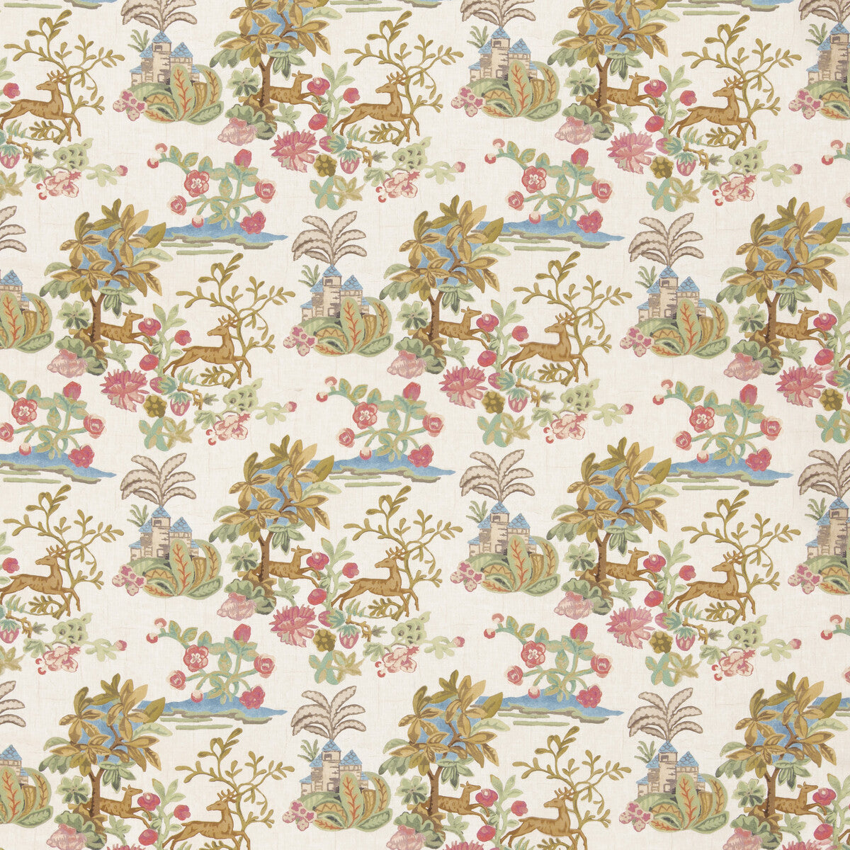 G P & J BAKER BP11058.1.0 KNIGHT'S TALE JEWEL Fabric - Eade's Wallpaper