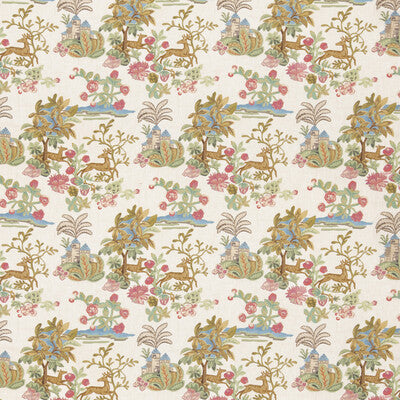 G P & J BAKER BP11058.1.0 KNIGHT'S TALE JEWEL Fabric - Eade's Wallpaper