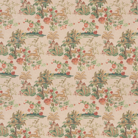G P & J BAKER BP11058.2.0 KNIGHT'S TALE PLASTER Fabric - Eade's Wallpaper