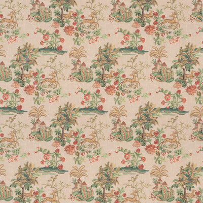 G P & J BAKER BP11058.2.0 KNIGHT'S TALE PLASTER Fabric - Eade's Wallpaper