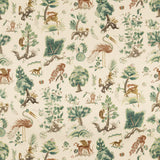 G P & J BAKER BP11073.3.0 GERTRUDE PLASTER/SAGE Fabric - Eade's Wallpaper