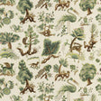 G P & J BAKER BP11074.1.0 GRAND GERTRUDE LINEN Fabric - Eade's Wallpaper