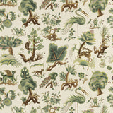 G P & J BAKER BP11074.1.0 GRAND GERTRUDE LINEN Fabric - Eade's Wallpaper
