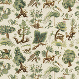 G P & J BAKER BP11074.1.0 GRAND GERTRUDE LINEN Fabric - Eade's Wallpaper