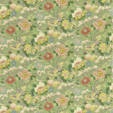 G P & J BAKER BP11075.1.0 LITTLE MAGNOLIA EMERALD Fabric - Eade's Wallpaper