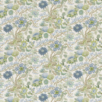 G P & J BAKER BP11075.2.0 LITTLE MAGNOLIA WILLOW Fabric - Eade's Wallpaper