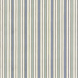 G P & J BAKER BP11076.2.0 MELBOURNE STRIPE BLUE Fabric - Eade's Wallpaper