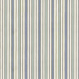 G P & J BAKER BP11076.2.0 MELBOURNE STRIPE BLUE Fabric - Eade's Wallpaper