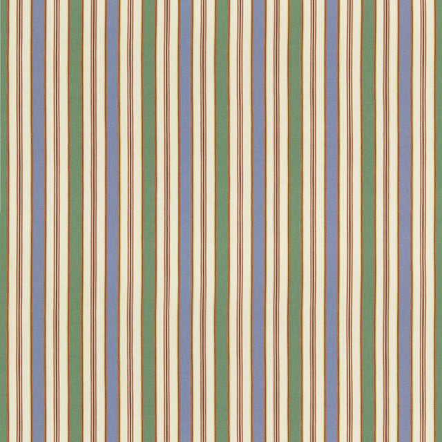 G P & J BAKER BP11076.4.0 MELBOURNE STRIPE JAZZ Fabric - Eade's Wallpaper