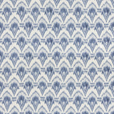 G P & J BAKER BP11078.2.0 ZARABAND BLUE Fabric - Eade's Wallpaper
