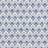 G P & J BAKER BP11078.2.0 ZARABAND BLUE Fabric - Eade's Wallpaper