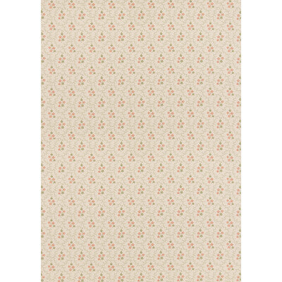G P & J BAKER POSY BP11105.3.0 in GREEN/RED Wallpaper - HOUS