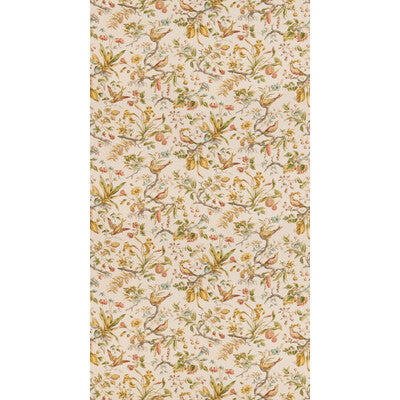 G P & J BAKER KENTWELL BP11118.1.0 in OCHRE/SOFT RED Wallpap
