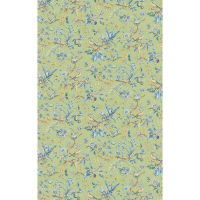 G P & J BAKER KENTWELL BP11118.3.0 in EMERALD/BLUE Wallpaper