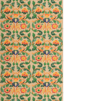 G P & J BAKER TUDOR ROSE BP11135.3.0 in CLEMENTINE Wallpaper