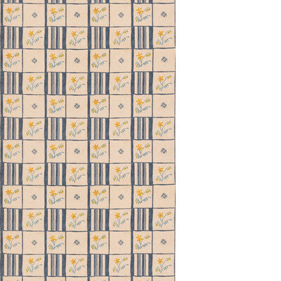 G P & J BAKER FORGET-ME-NOT BP11137.1.0 in INDIGO Wallpaper 