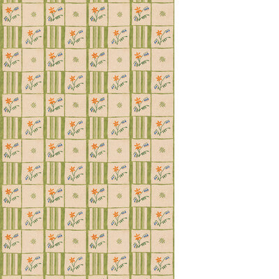 G P & J BAKER FORGET-ME-NOT BP11137.3.0 in GREEN Wallpaper -