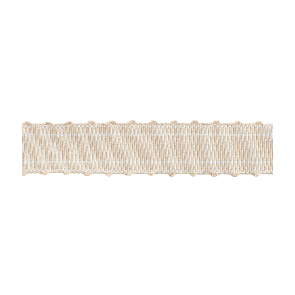 BRUNSCHWIG & FILS BR-39045.057.0 DORSETT TAPE SAND TRIM - Eade's Wallpaper