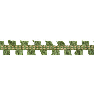 BRUNSCHWIG & FILS BR-39084.453.0 HEARTLAND LINEN TUFTED GIMP BASIL TRIM - Eade's Wallpaper
